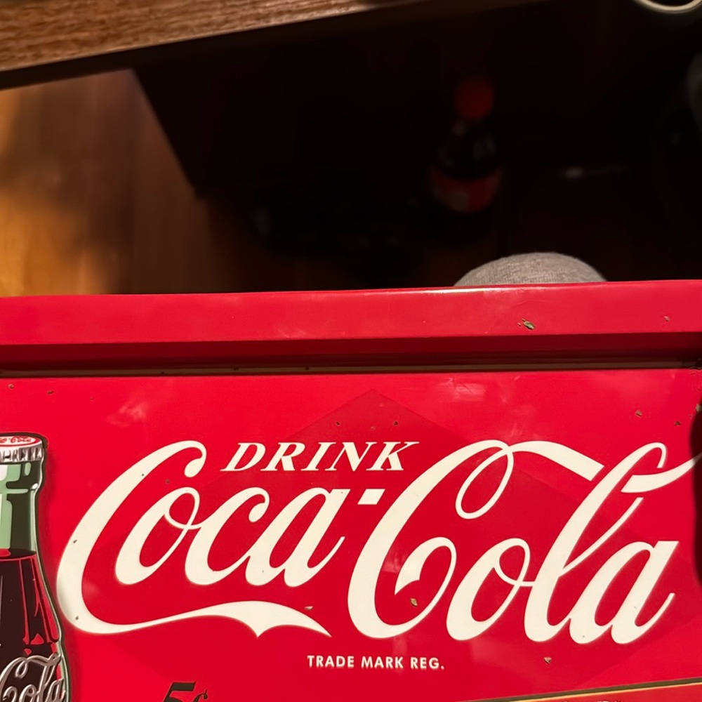 Coca Cola serving tray